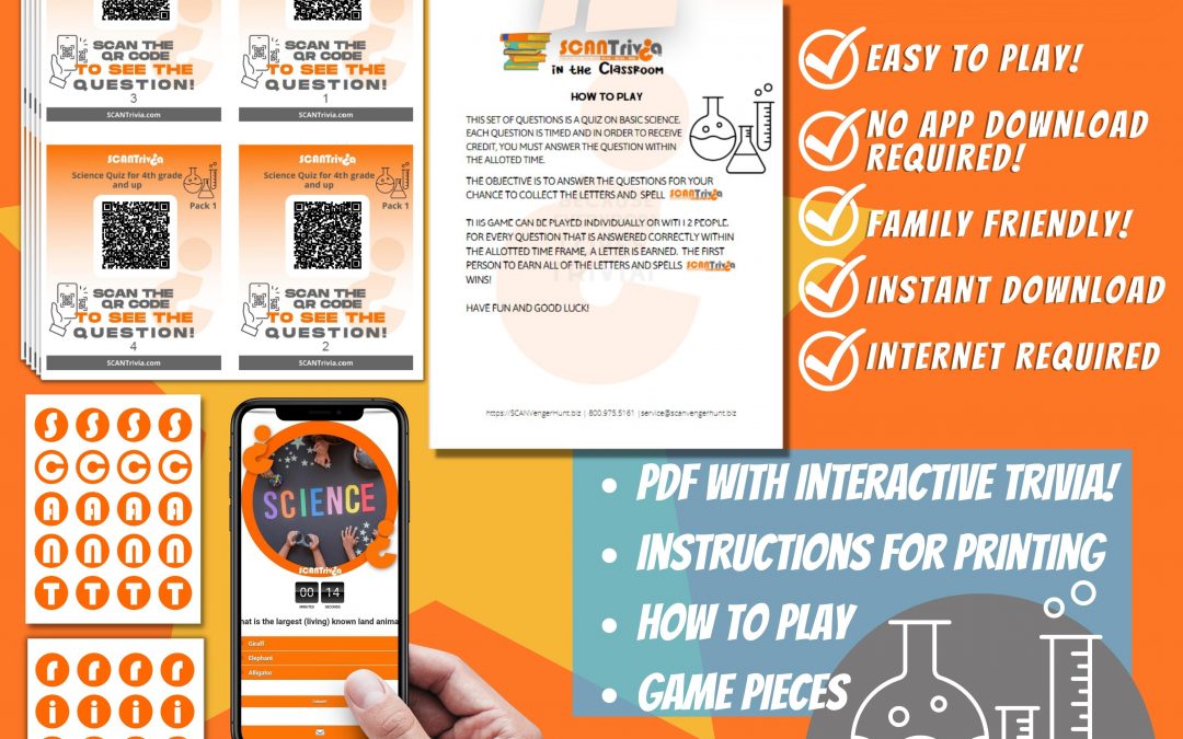 Science Quiz – 4th Grade and Up
